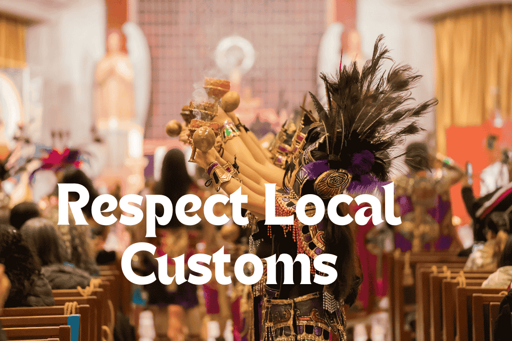 An image of Respect Local Customs